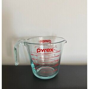 Pyrex Preware 2 Cup - 16oz - 500ml Glass Measuring Cup Round-Shaped